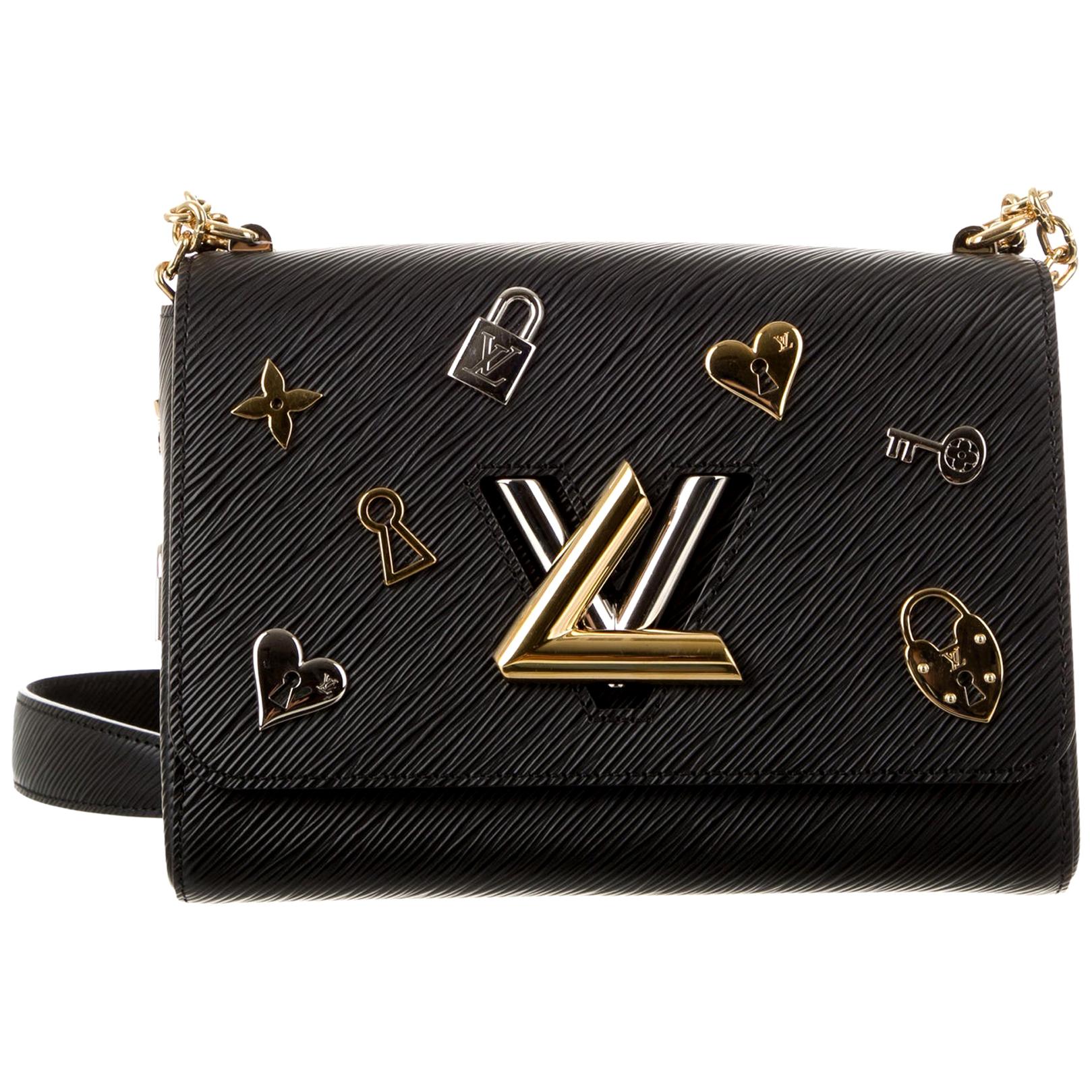 Louis Vuitton Twist MM Bag Black  Nice Bag